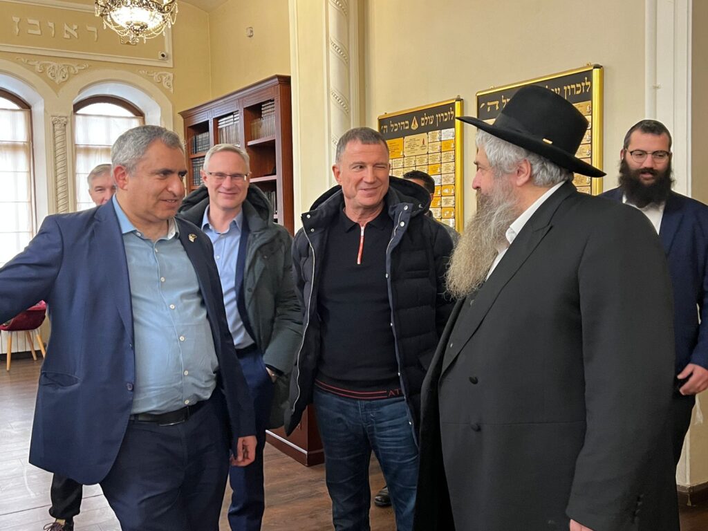 הביקור של אדלשטיין ואלקין בקייב