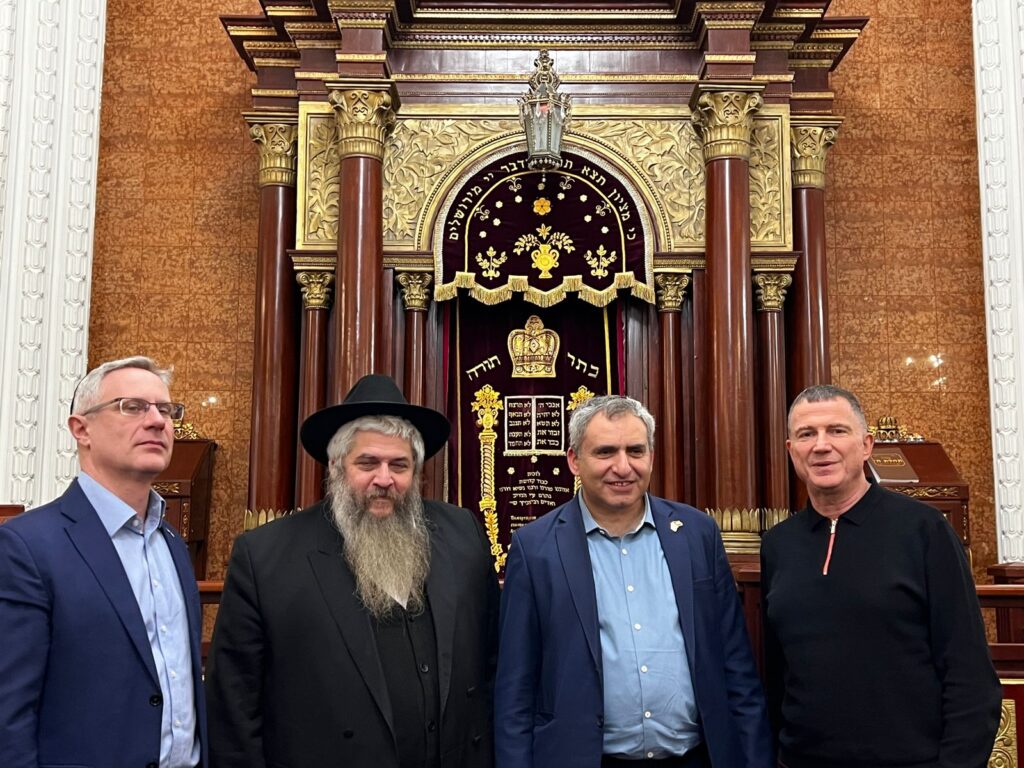 הביקור של אדלשטיין ואלקין בקייב