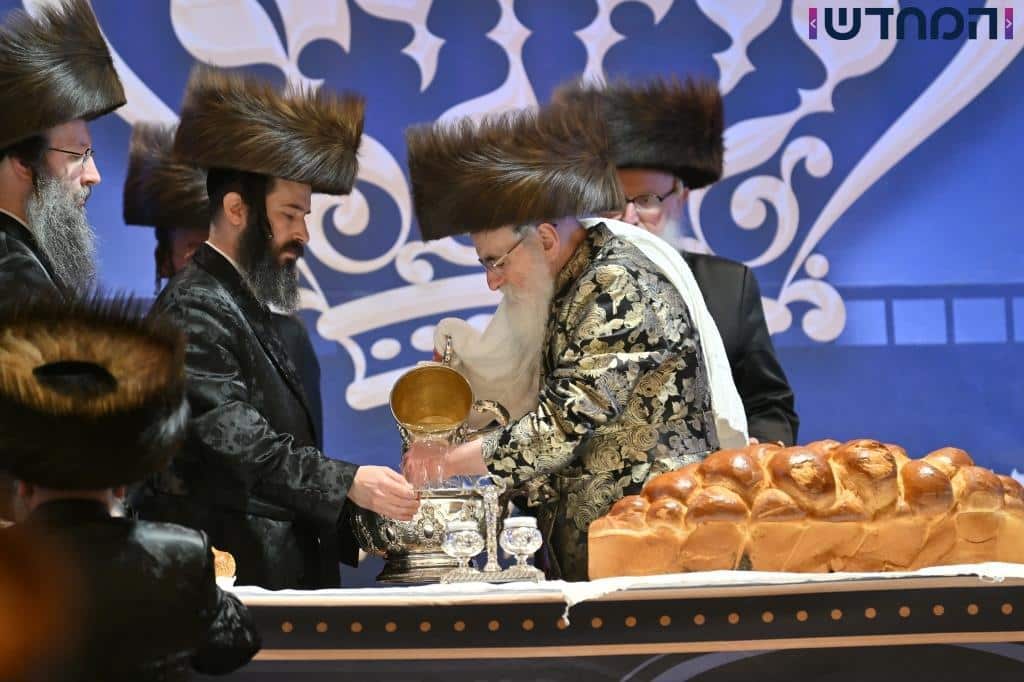 סיכום ימי השבע ברכות בשמחת בית ויז'ניץ - וויען - גאלאנטא