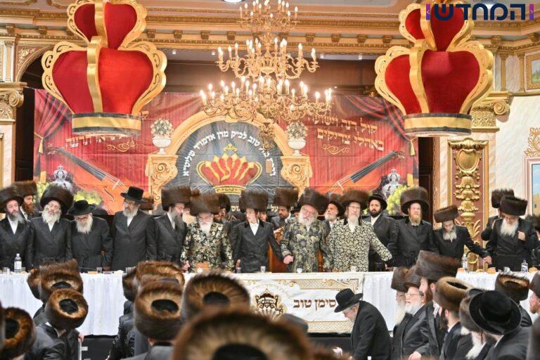 סיכום ימי השבע ברכות בשמחת בית ויז'ניץ – וויען – גאלאנטא