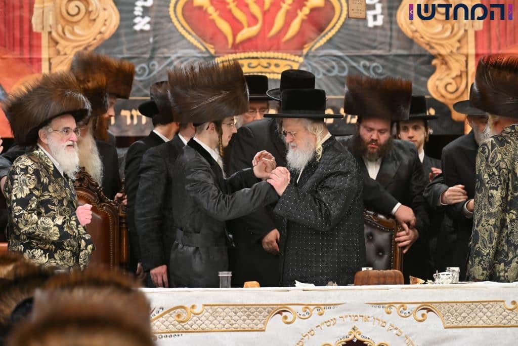 סיכום ימי השבע ברכות בשמחת בית ויז'ניץ - וויען - גאלאנטא