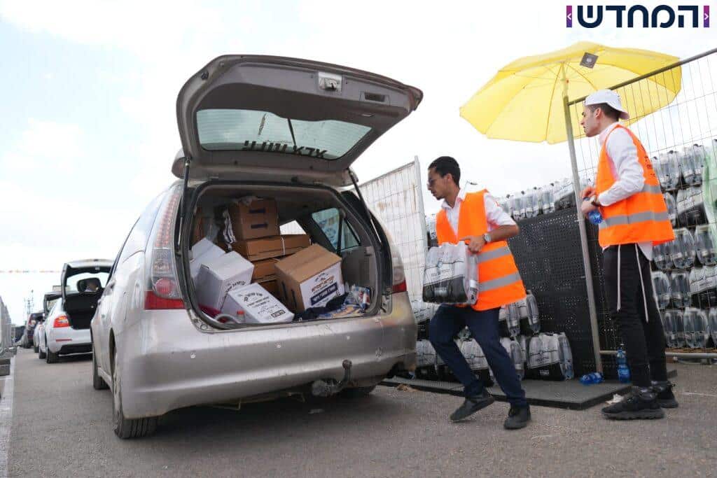 חלוקת הקמחא דפסחא הגדולה של עיריית אלעד