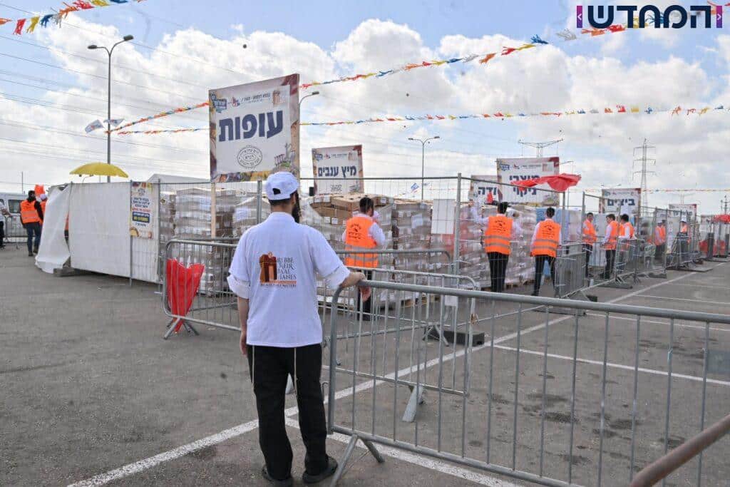 חלוקת הקמחא דפסחא הגדולה של עיריית אלעד