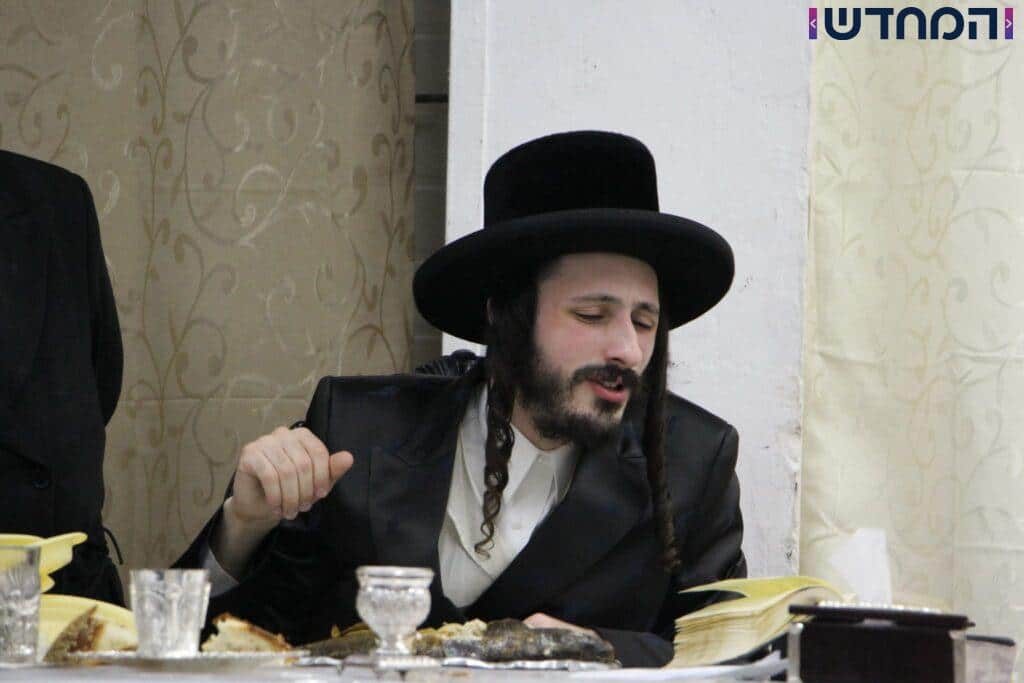 הטיש של האדמו"ר הצעיר בבני ברק