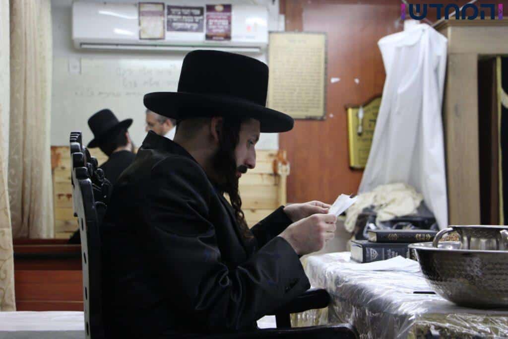 הטיש של האדמו"ר הצעיר בבני ברק