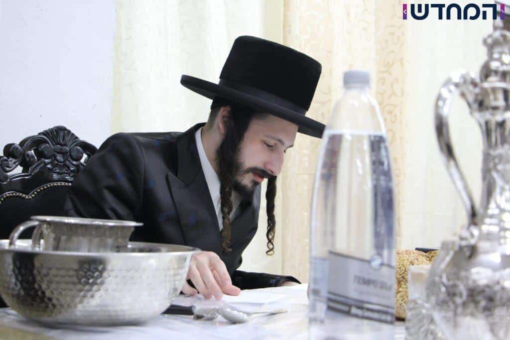 הטיש של האדמו"ר הצעיר בבני ברק