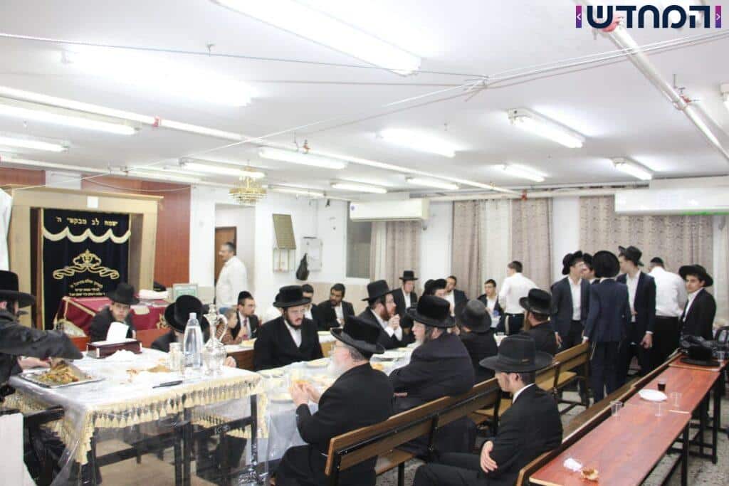 הטיש של האדמו"ר הצעיר בבני ברק