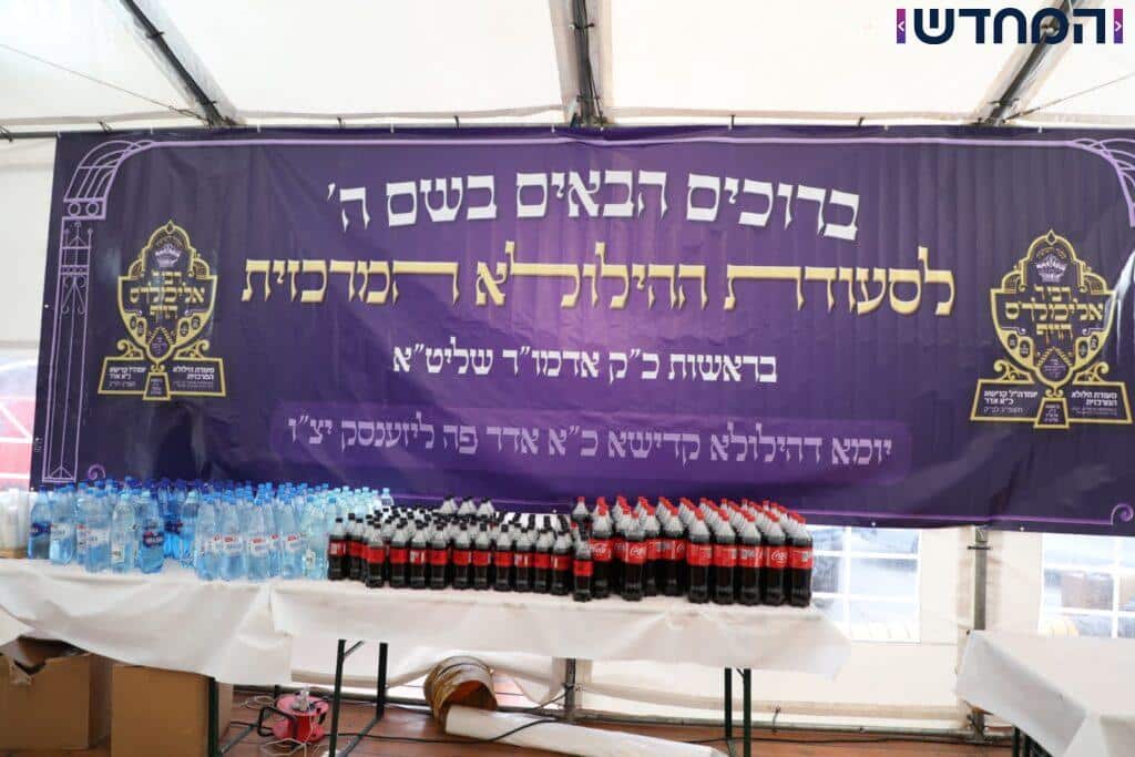 תיעוד ענק: ליל ההילולא בליז'ענסק 