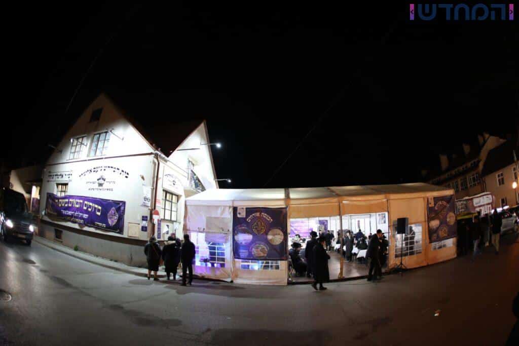 תיעוד ענק: ליל ההילולא בליז'ענסק 