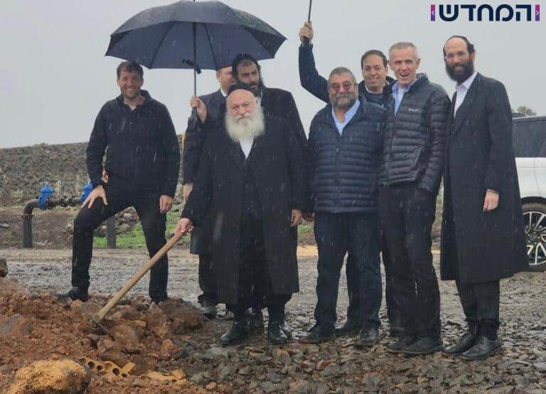 גולדקנופף בצפון: "בוחן הקמת יישוב ראשון לציבור החרדי"