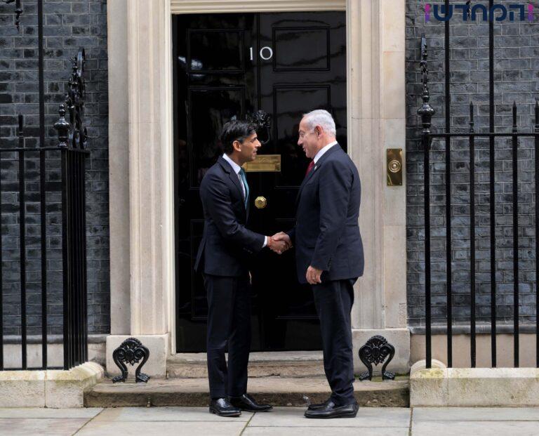 לקול צעקות "בושה": כך נכנס נתניהו לדאוניג 10