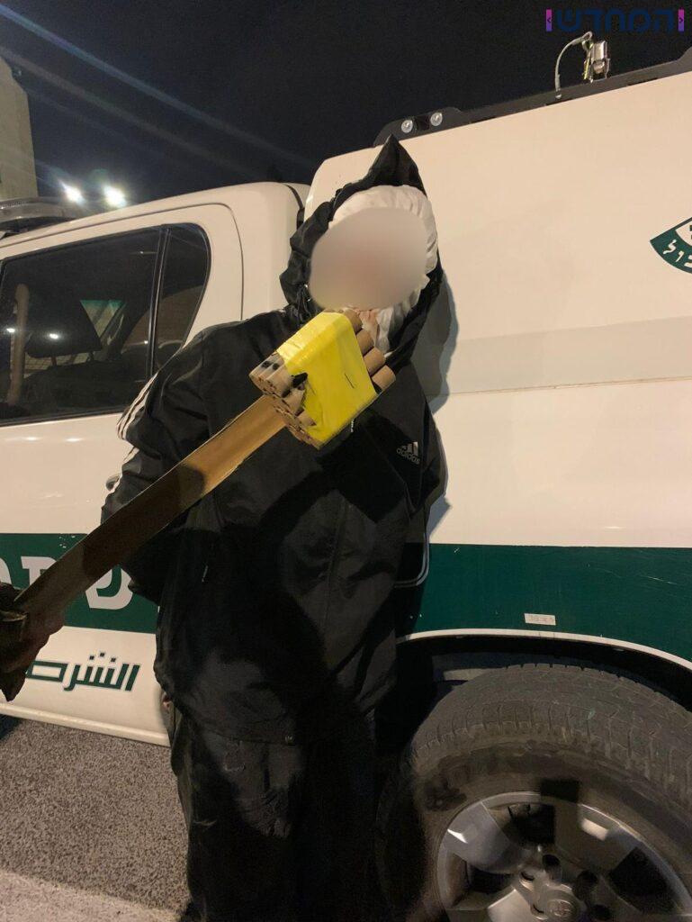 תיעוד: כך נתפסו על חם פורעים שידו אבנים וירו זיקוקין