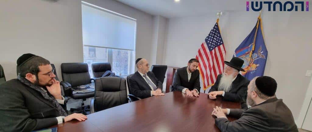 ירושלים ומירון על הפרק: השר פרוש קיים ביקור עבודה בארה"ב