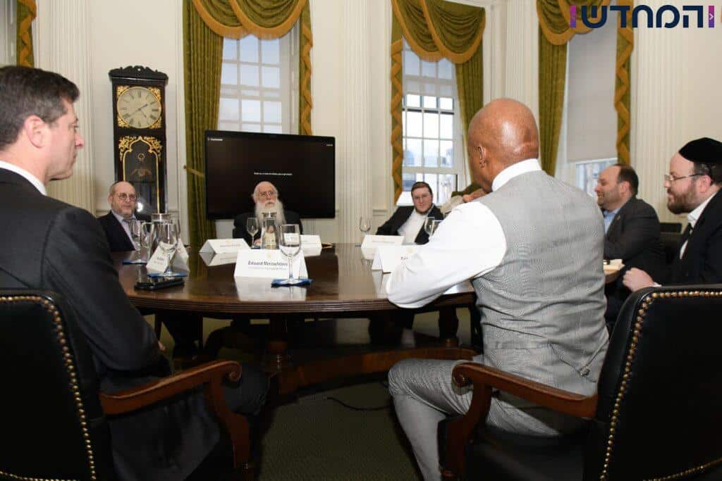 ירושלים ומירון על הפרק: השר פרוש קיים ביקור עבודה בארה"ב