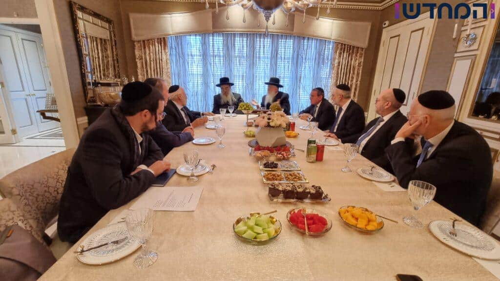 ירושלים ומירון על הפרק: השר פרוש קיים ביקור עבודה בארה"ב