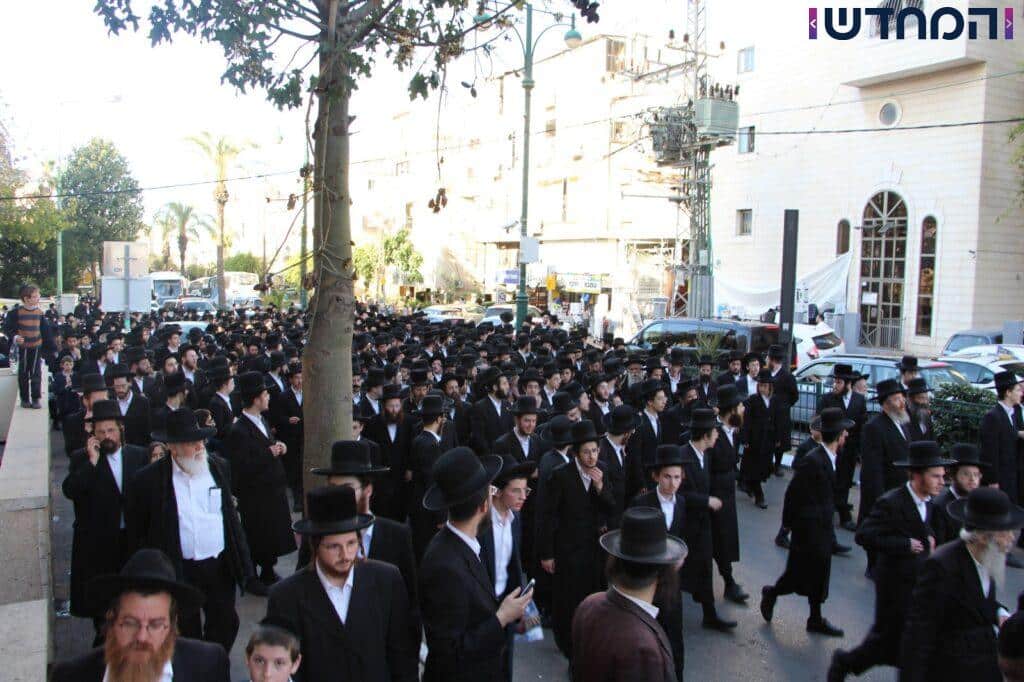 בני ברק נפרדה מהאדמו"ר מלובלין זצ"ל