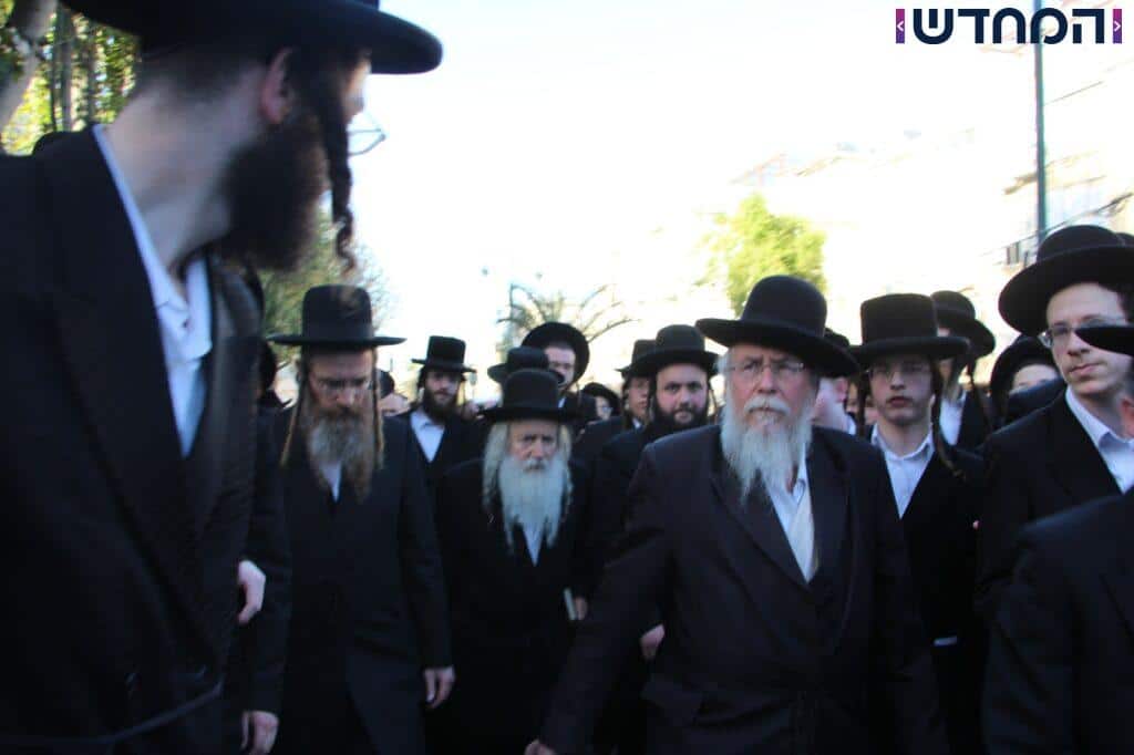 בני ברק נפרדה מהאדמו"ר מלובלין זצ"ל