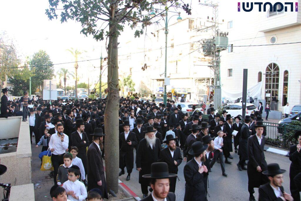 בני ברק נפרדה מהאדמו"ר מלובלין זצ"ל