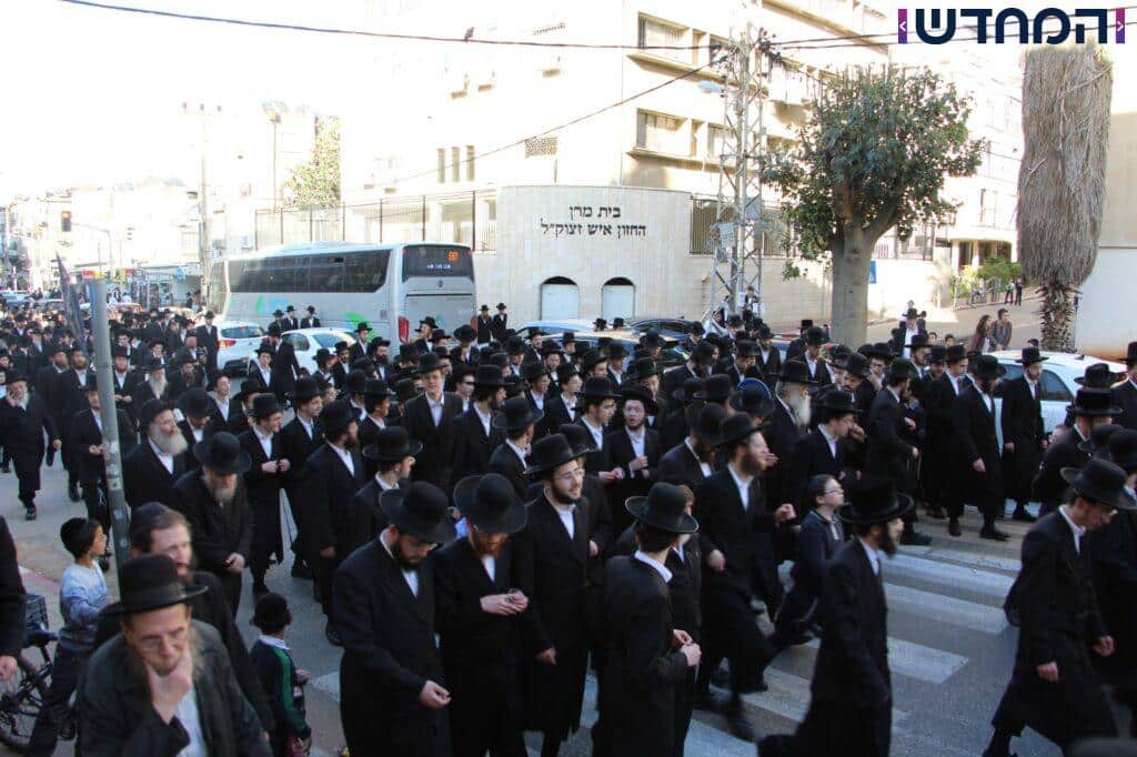 בני ברק נפרדה מהאדמו"ר מלובלין זצ"ל