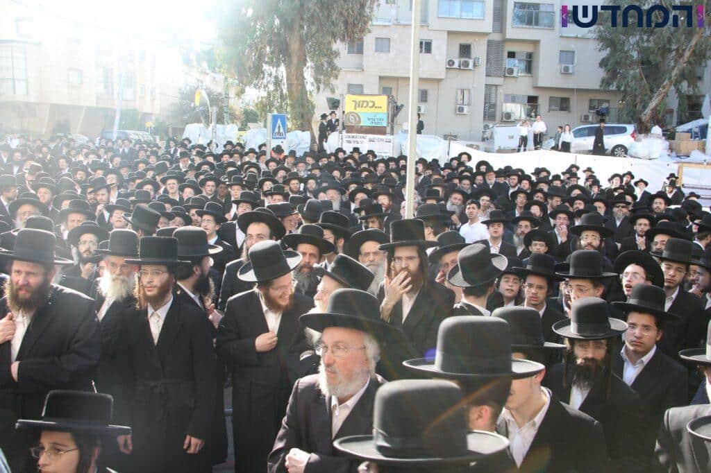 בני ברק נפרדה מהאדמו"ר מלובלין זצ"ל