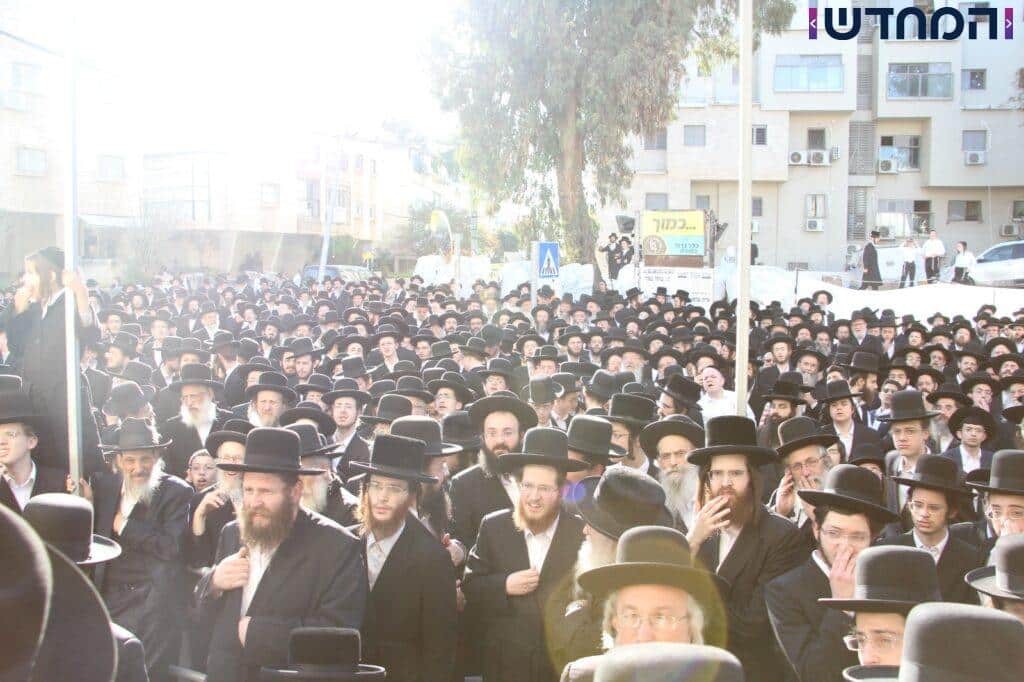 בני ברק נפרדה מהאדמו"ר מלובלין זצ"ל