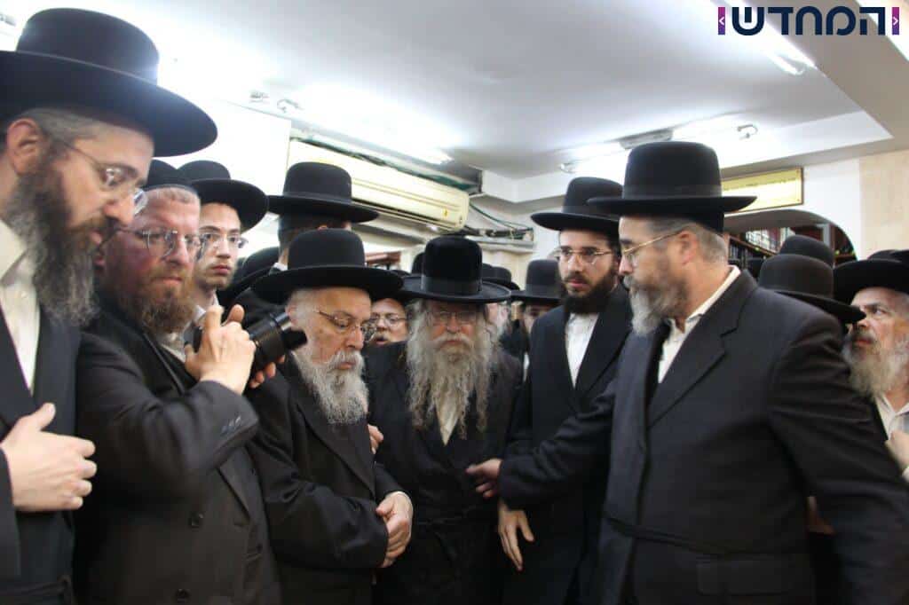 בני ברק נפרדה מהאדמו"ר מלובלין זצ"ל