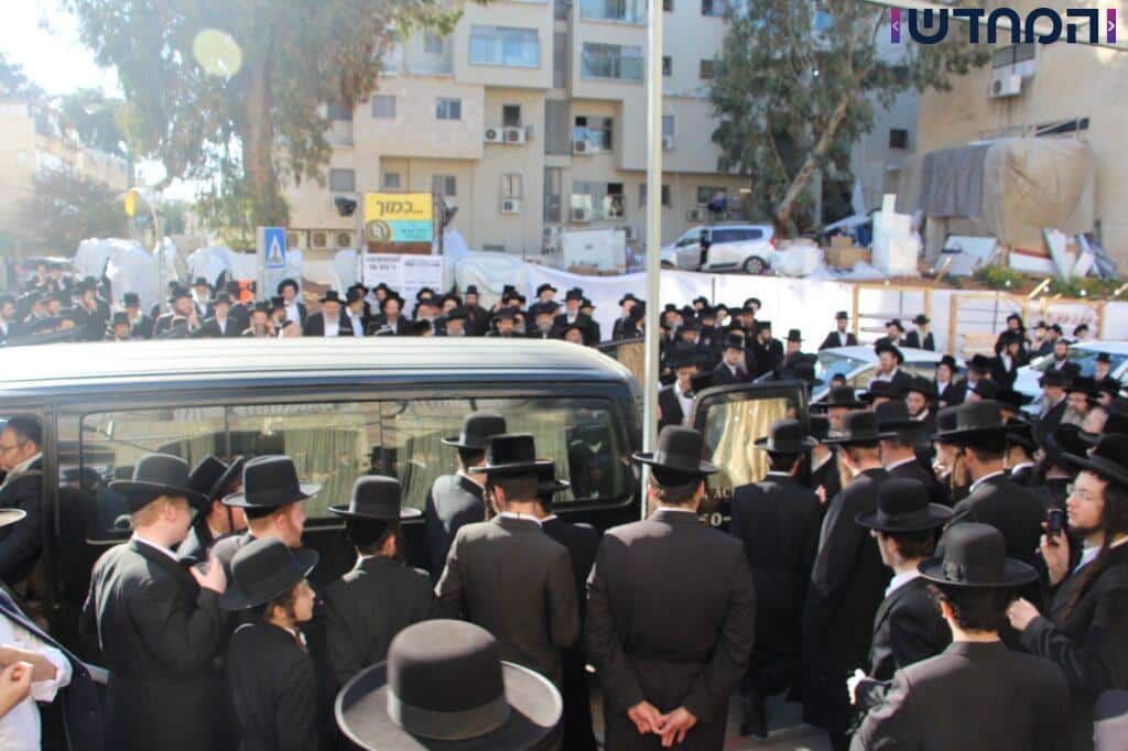 בני ברק נפרדה מהאדמו"ר מלובלין זצ"ל