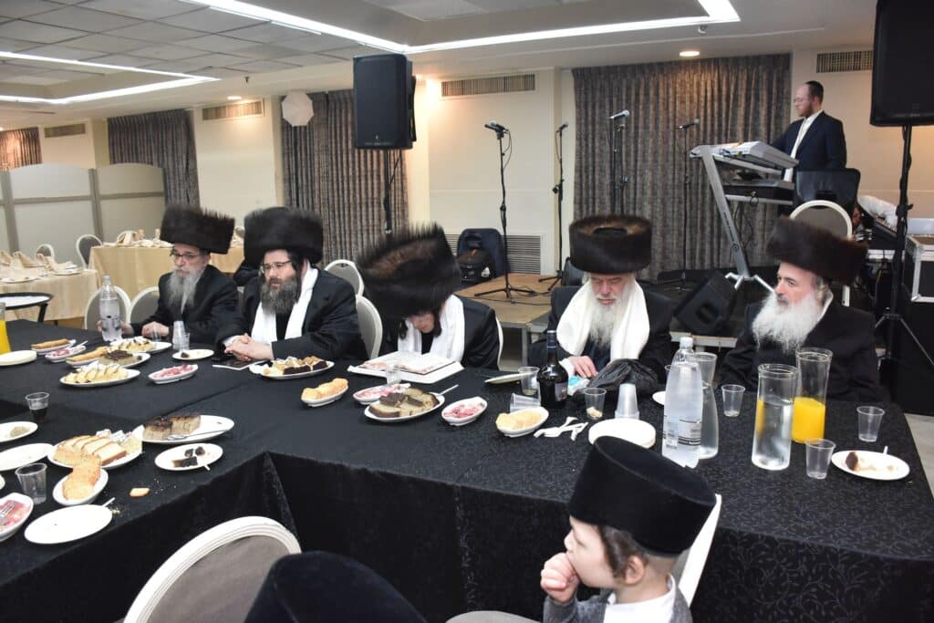  חתונת נין כ"ק אדמו"ר מצאנז זמיגרד 