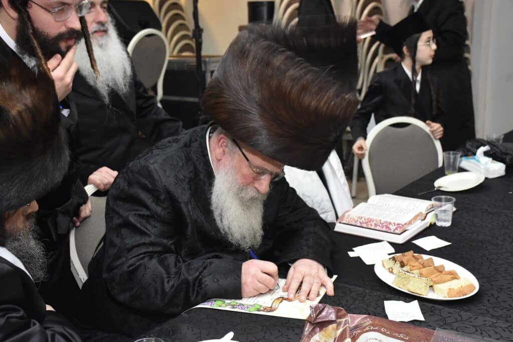  חתונת נין כ"ק אדמו"ר מצאנז זמיגרד 