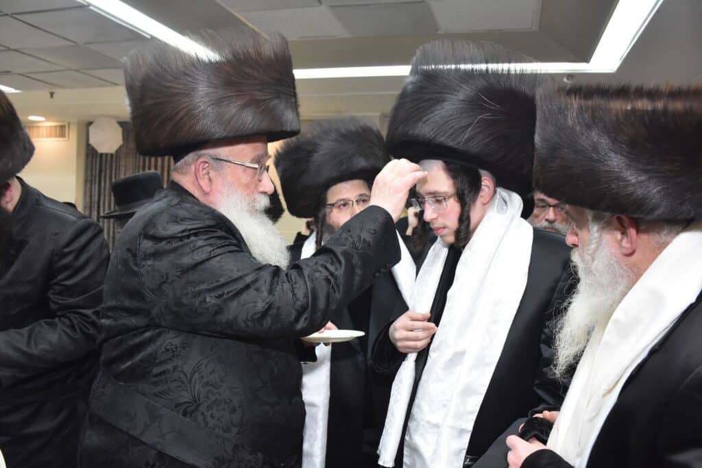  חתונת נין כ"ק אדמו"ר מצאנז זמיגרד 