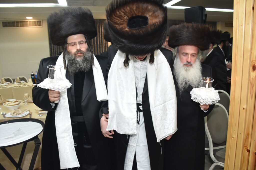  חתונת נין כ"ק אדמו"ר מצאנז זמיגרד 