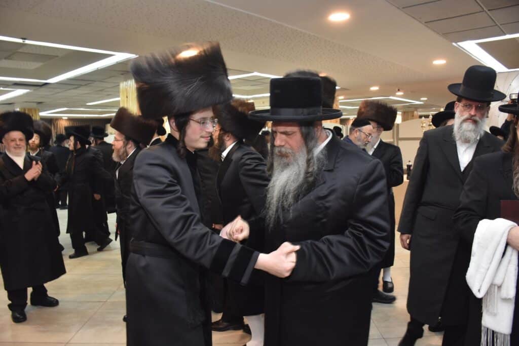  חתונת נין כ"ק אדמו"ר מצאנז זמיגרד 