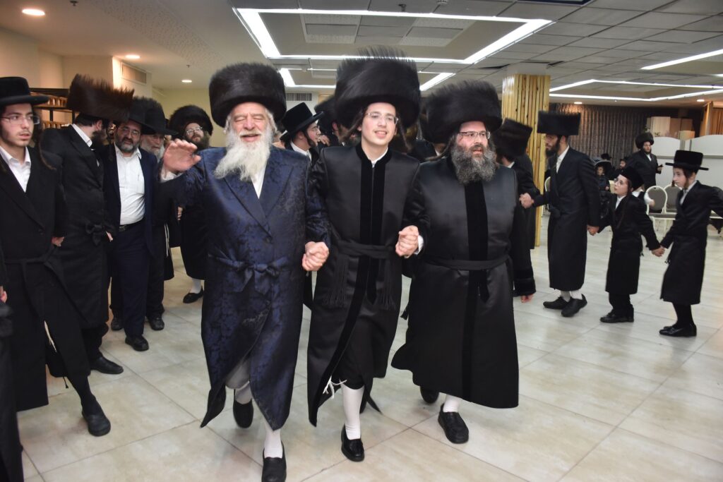  חתונת נין כ"ק אדמו"ר מצאנז זמיגרד 