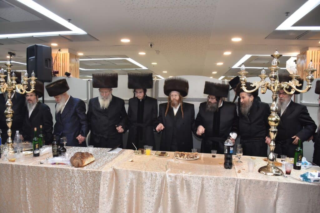  חתונת נין כ"ק אדמו"ר מצאנז זמיגרד 