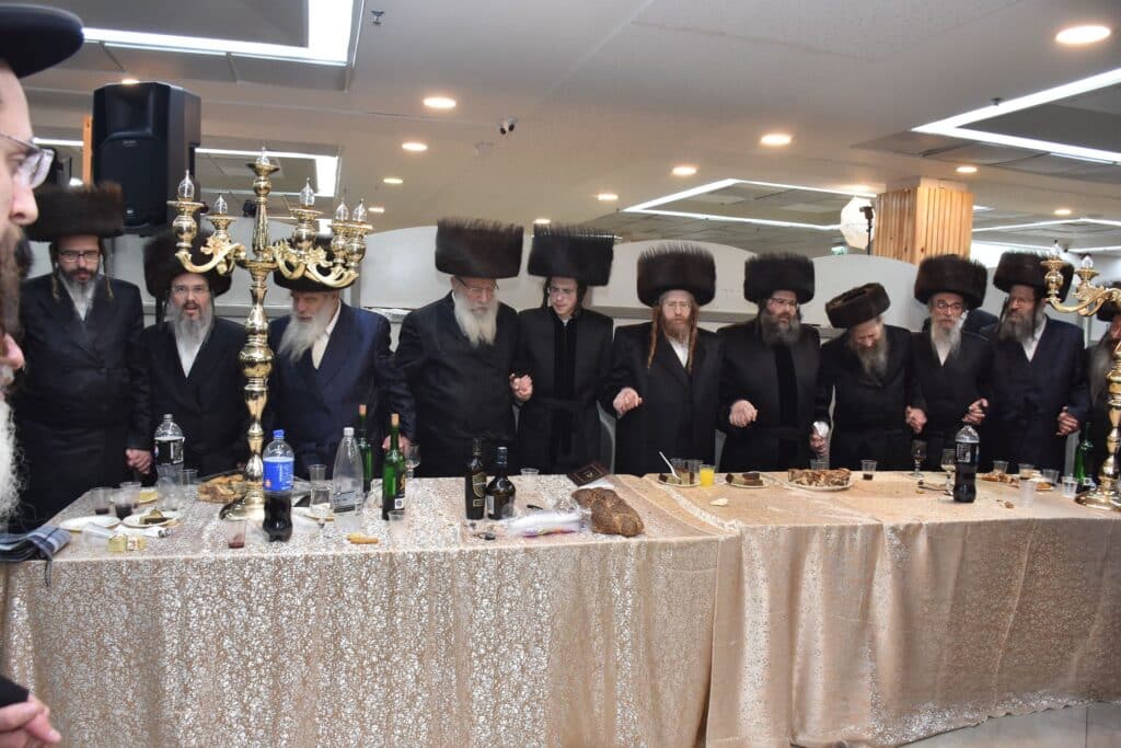  חתונת נין כ"ק אדמו"ר מצאנז זמיגרד 