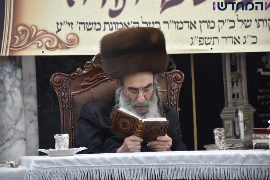 חמישים שנה להסתלקות הצדיק: טיש בחסידות אלכסנדר