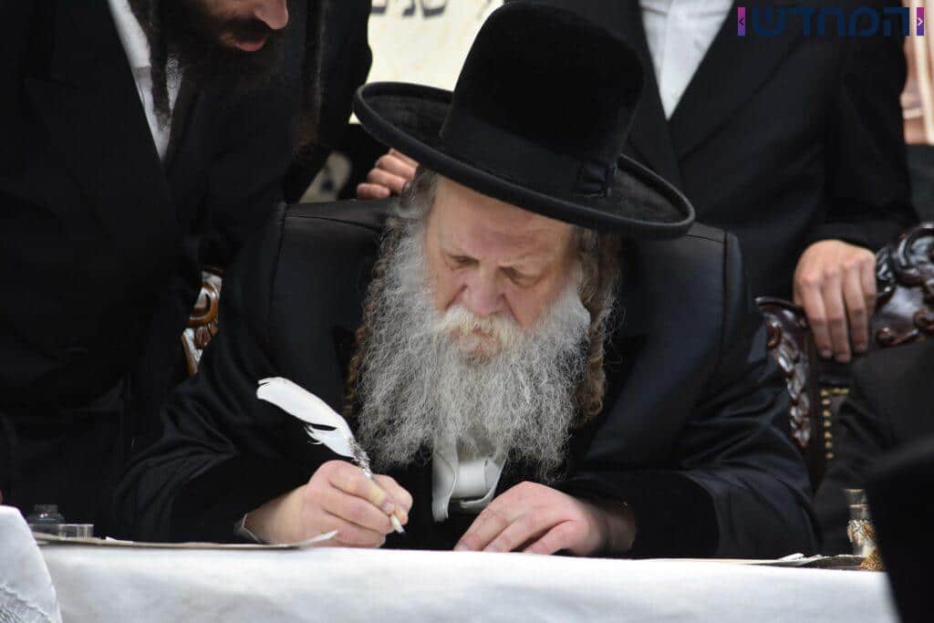 חמישים שנה להסתלקות הצדיק: טיש בחסידות אלכסנדר