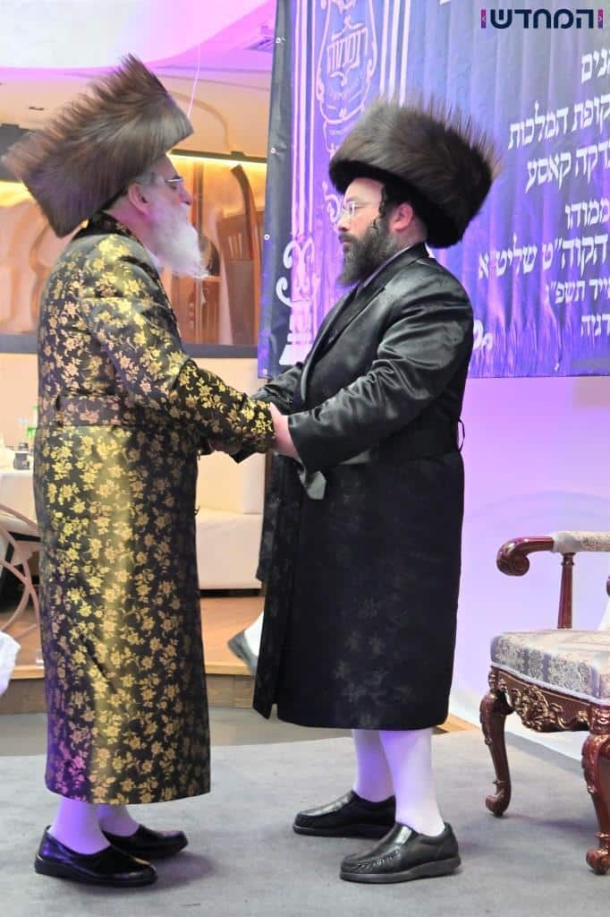 הרבי מויזניץ' שבת עם החסידים במלון בבאטומי