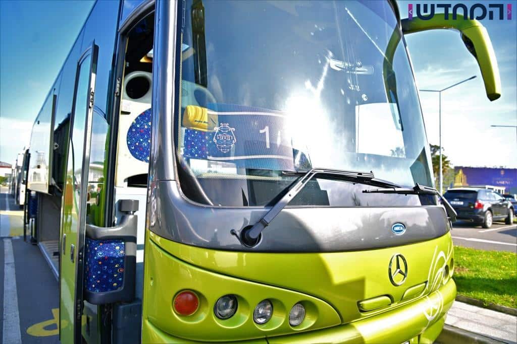 הרבי מויזניץ' שבת עם החסידים במלון בבאטומי