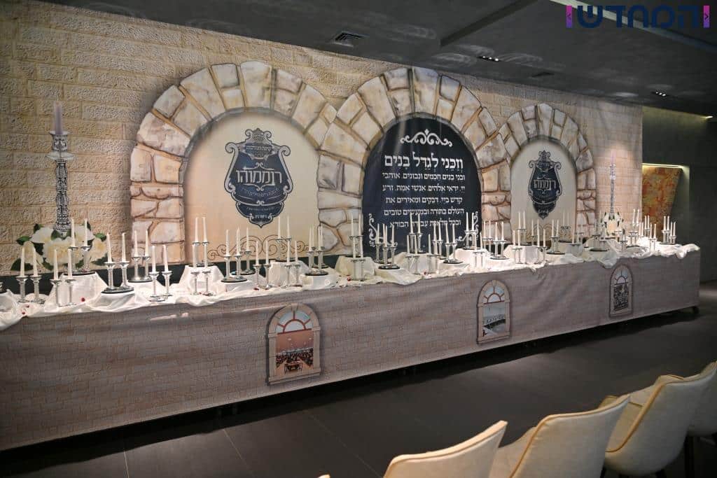 הרבי מויזניץ' שבת עם החסידים במלון בבאטומי