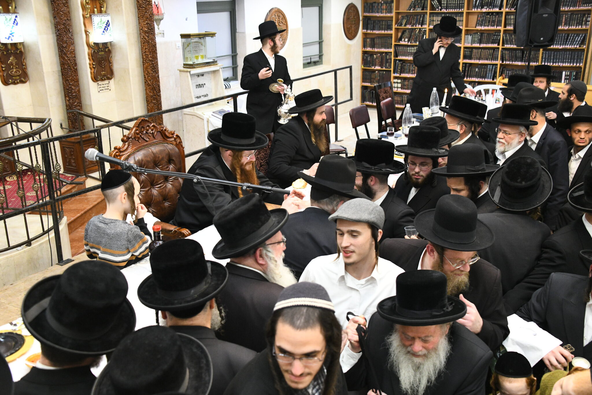 בקאליב ציינו ארבע שנים לפטירת האדמו"ר בקאליב ציינו ארבע שנים לפטירת האדמו"ר