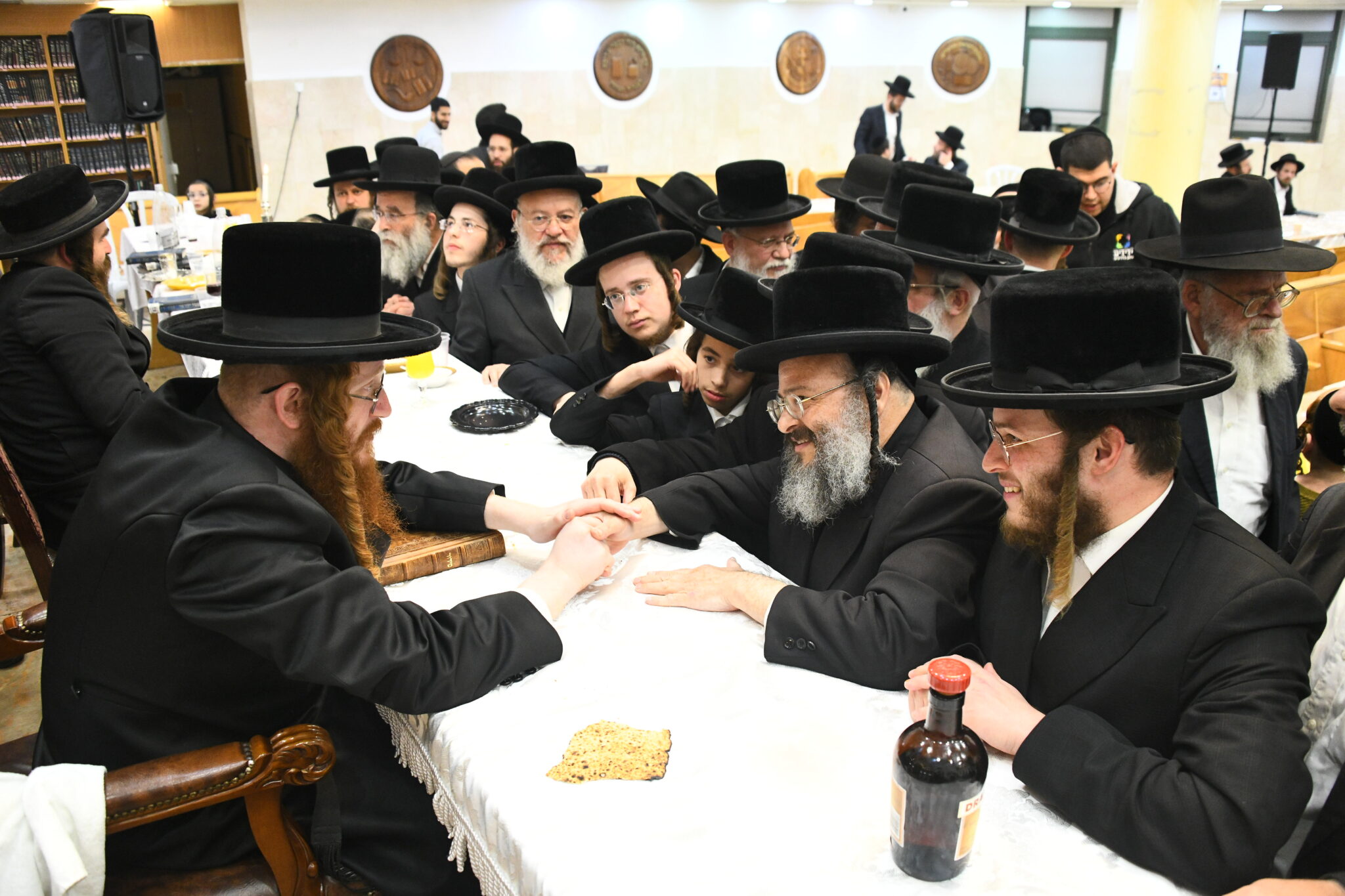 בקאליב ציינו ארבע שנים לפטירת האדמו"ר בקאליב ציינו ארבע שנים לפטירת האדמו"ר