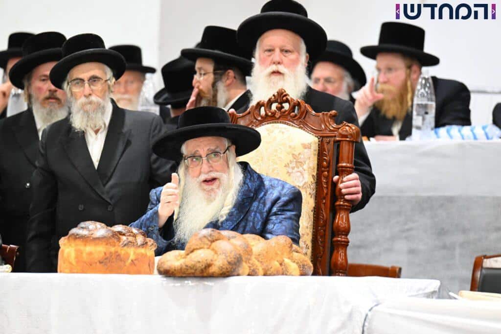 בצאנז חגגו את הילולת ה'דברי חיים'