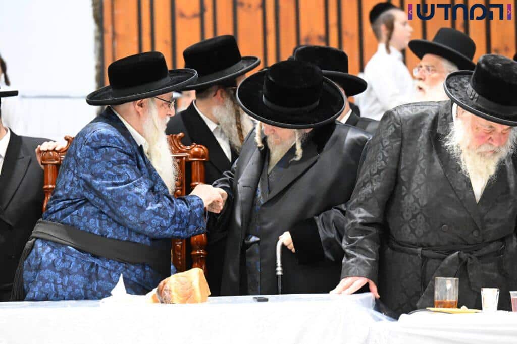 בצאנז חגגו את הילולת ה'דברי חיים'