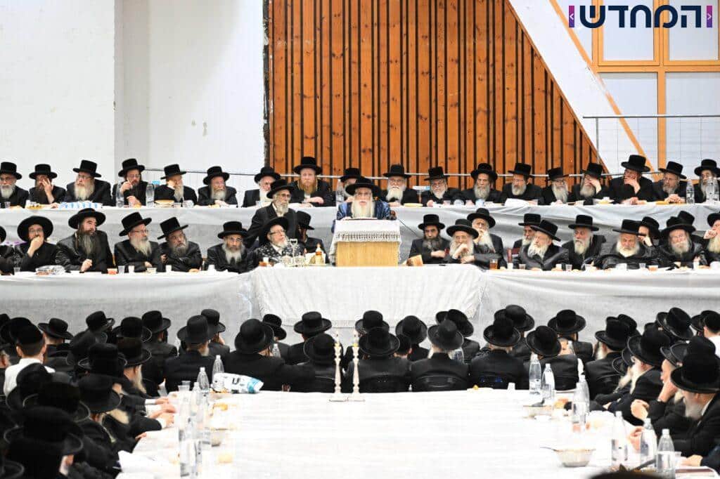 בצאנז חגגו את הילולת ה'דברי חיים'