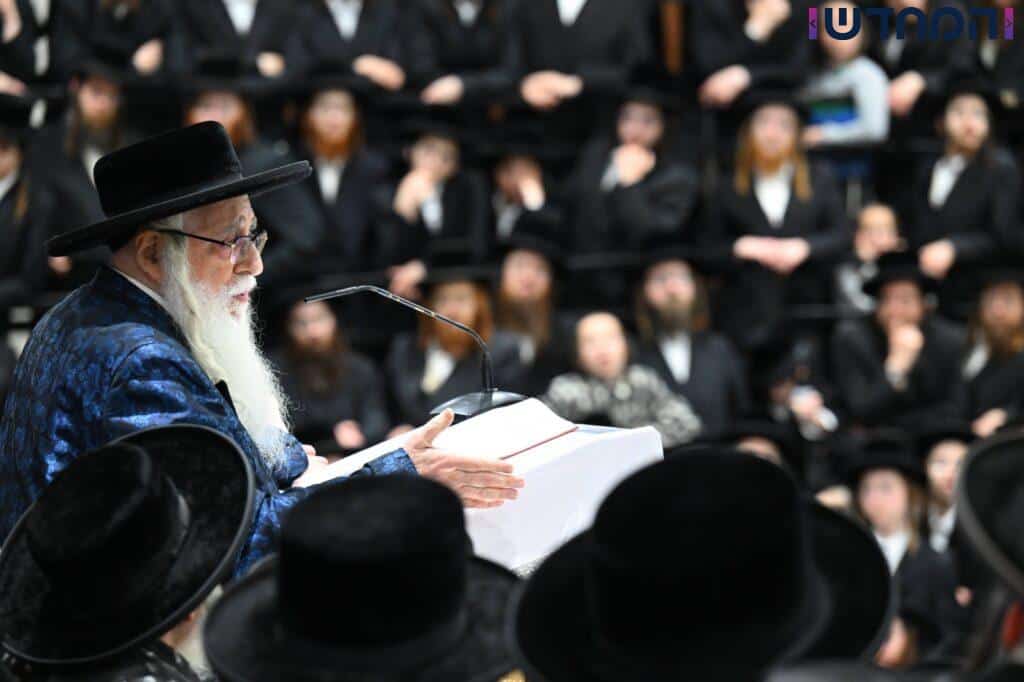 בצאנז חגגו את הילולת ה'דברי חיים'