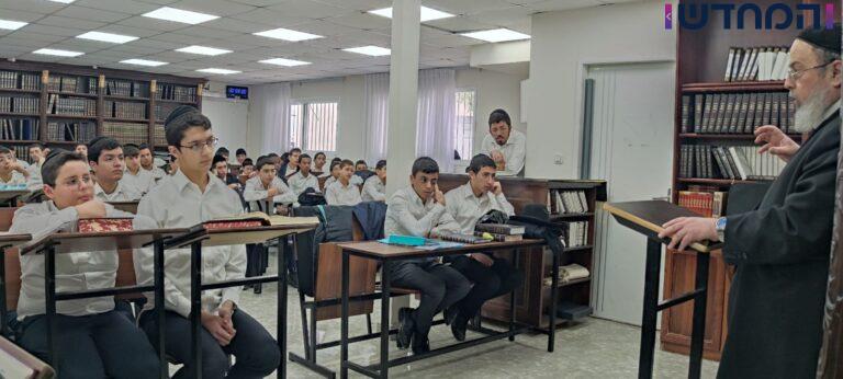 גלריה: ראש הישיבה חיזק את ישיבות בין הזמנים