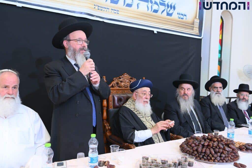 הראשון לציון: אויבנו רוצים לכלותינו, עלינו להתאחד