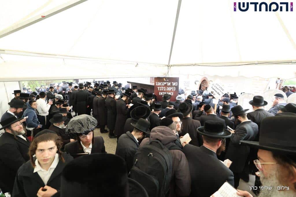 רבבות התפללו על ציונו של רבי ישעיה בן ר' משה מקרעסטיר זיע"א