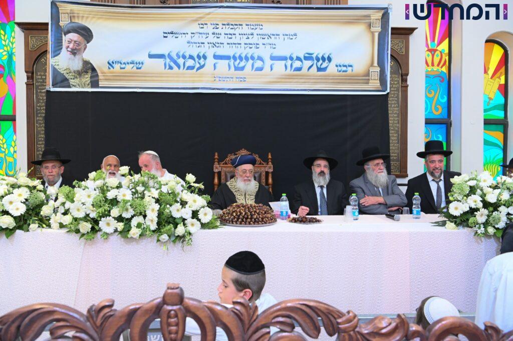 הראשון לציון: אויבנו רוצים לכלותינו, עלינו להתאחד